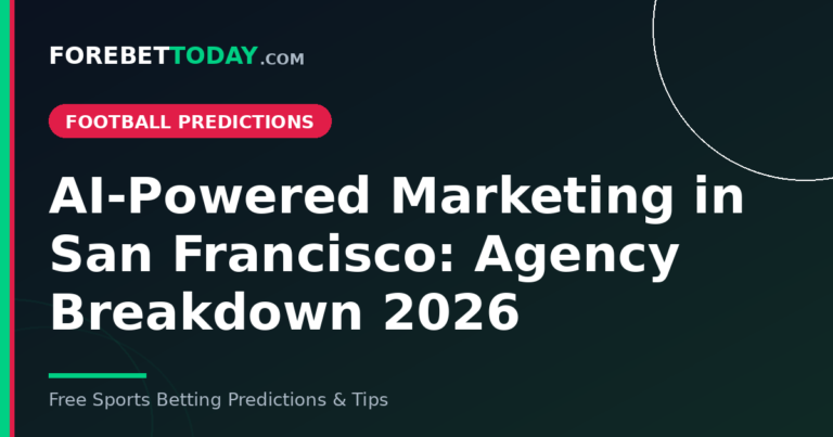 AI-Powered Marketing in San Francisco: Agency Breakdown 2026
